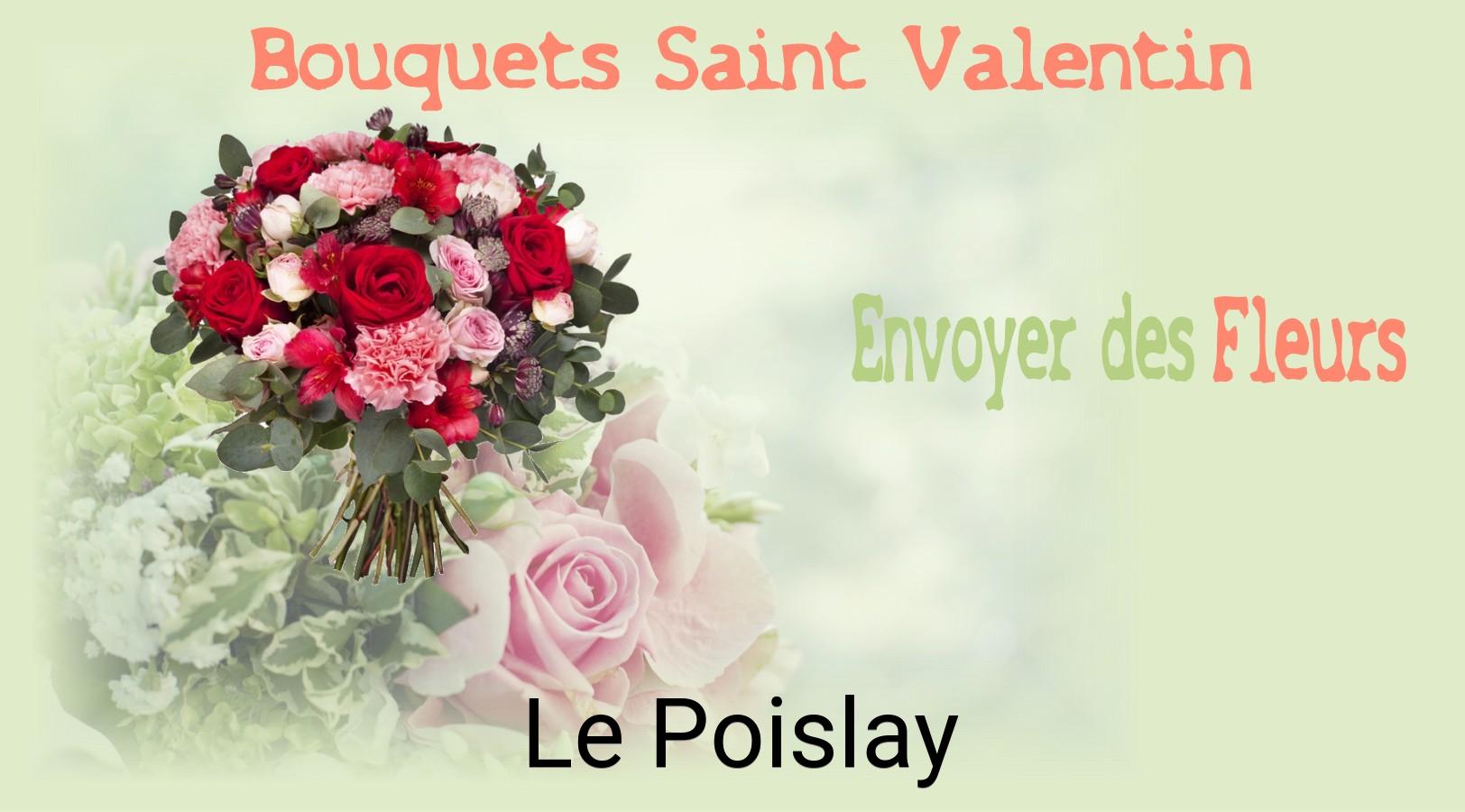 Roses de Saint-Valentin livrées à Le Poislay